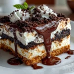 Freshly prepared Classic Dirt Cake Delight