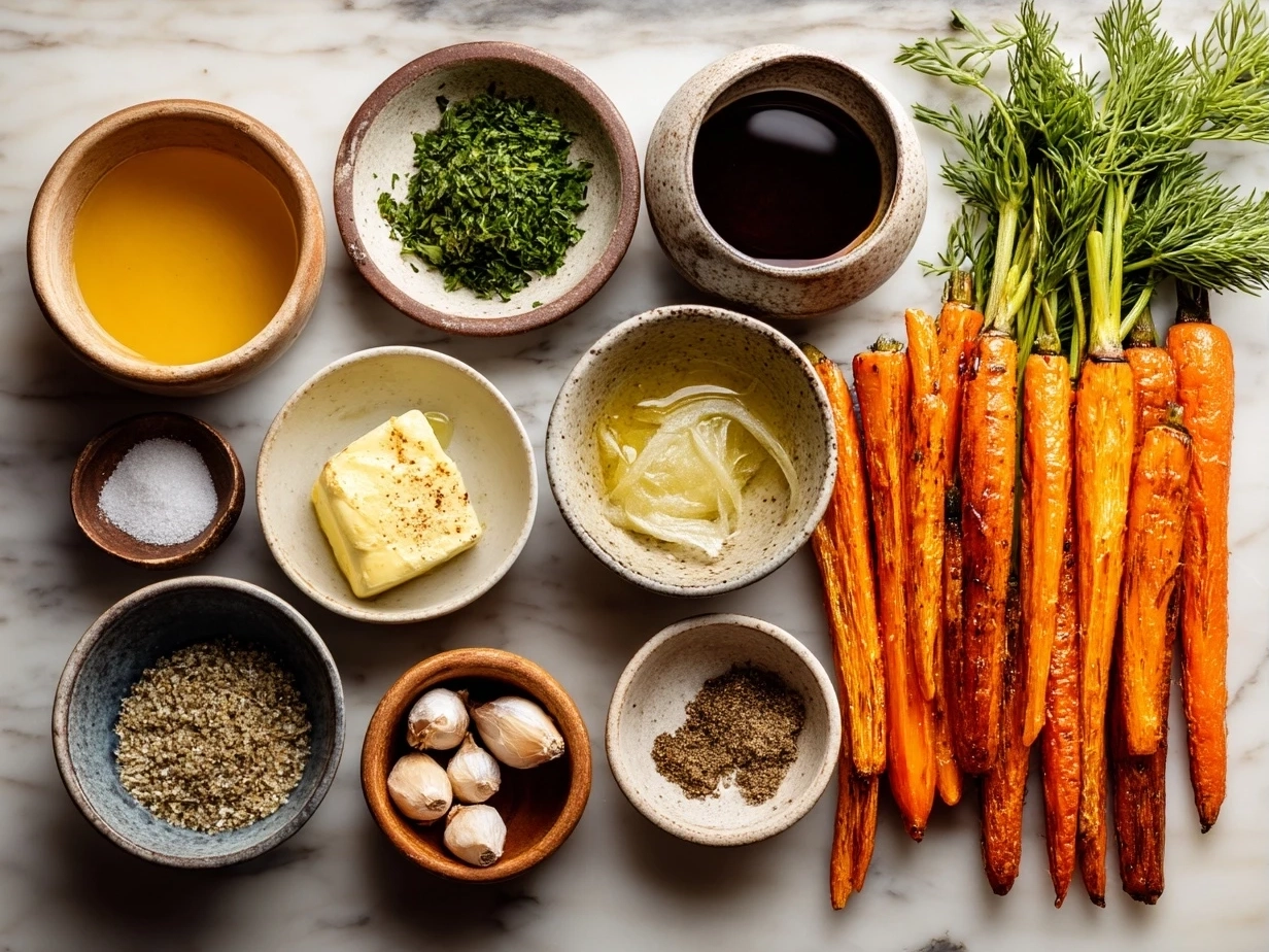 Ingredients for Maple Carrot Fries