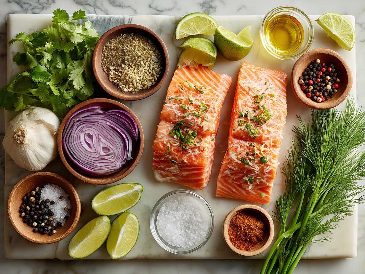 Ingredients for Bang Bang Salmon