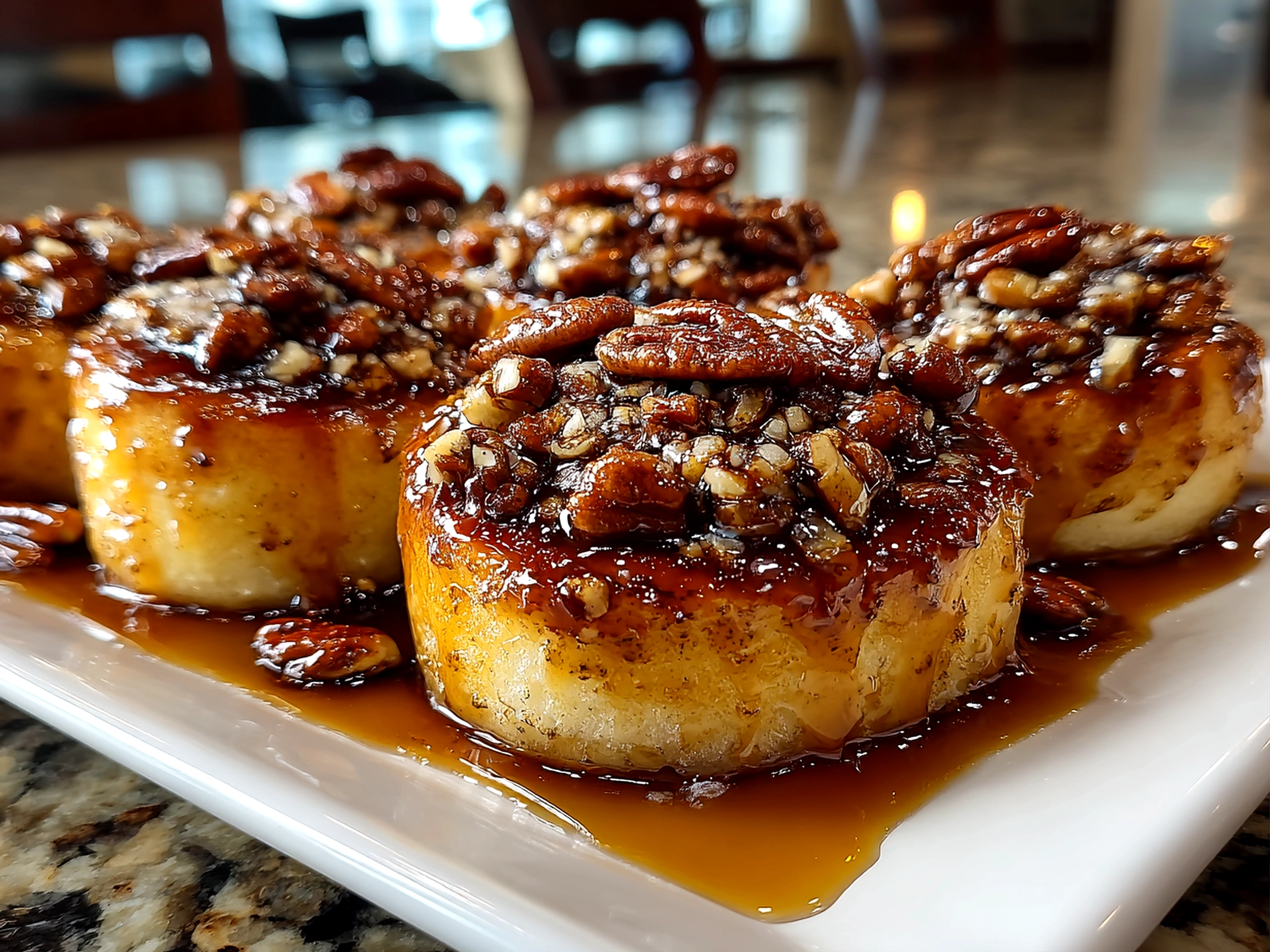 Homemade Maple Pecan Sticky Buns